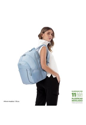 Morral Universitario Cambri 2.0 Porta PC 15.4" Azul Mujer