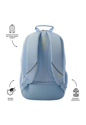 Morral Universitario Cambri 2.0 Porta PC 15.4" Azul Mujer