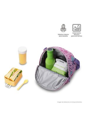 Combo Escolar Morral Zafiro Walt Mediano + Lonchera Y Cartuchera