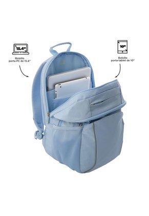 Morral Universitario Cambri 2.0 Porta PC 15.4" Azul Mujer