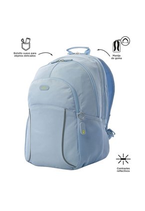 Morral Universitario Cambri 2.0 Porta PC 15.4" Azul Mujer