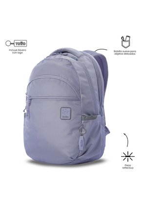 Morral Universitario Indo 2.0 Porta PC 15" Morado Mujer