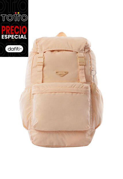 Mochila Plegable Liviana Collapse Grande Durazno