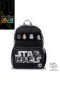 Morral Para Niño Star Wars Jedi Grande Negro de Totto