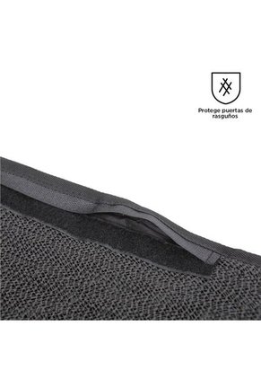 Protector De Carro Para Mascotas Silla Trasera Ride Negro