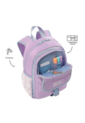 Morral Para Niña Cluw Pequeño Morado