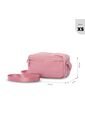 Bolso Para Mujer Bombo Tipo Crossbody Pequeño Rosado de Totto