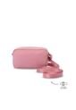 Bolso Para Mujer Bombo Tipo Crossbody Pequeño Rosado de Totto