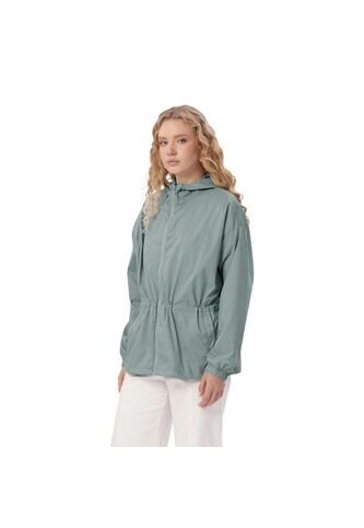 Chaqueta Casual Para Mujer Bruma Woman Liviana Verde Totto