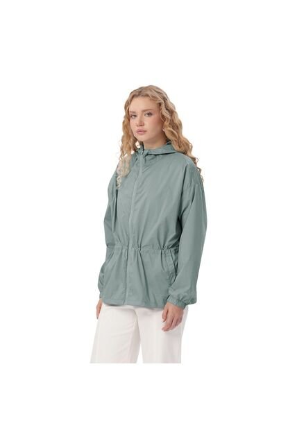 Chaqueta Casual Para Mujer Bruma Woman Liviana Verde
