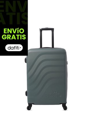 Maleta De Viaje Mediana 360 Bazy Verde/Negra Totto