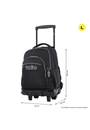 Morral Ruedas Porta PC 15.4" Renglon Negro