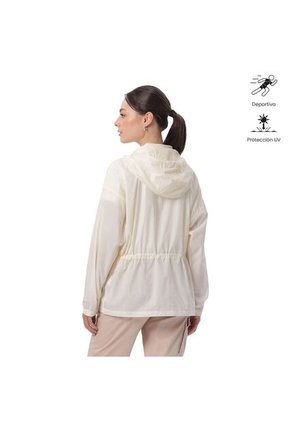 Chaqueta Casual Para Mujer Bruma Woman Liviana Blanca