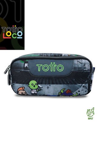 Cartuchera Multiuso Sobre Pequeña Negra Hombre Totto