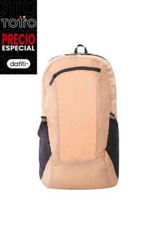 Morral Plegable Ligero Troker Mediano Durazno Totto