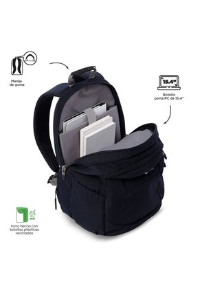 Morral Universitario Krimmler 3.0 Porta PC 15.4" Azul