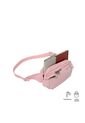 Riñonera Para Mujer Clear Sam Rosada de Totto