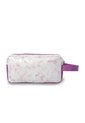 Cartuchera Escolar Grande Para Niña 2 Cuerpos Tie Blanca/Rosada de Totto