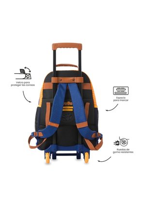 Maleta Para Niño Con Ruedas Toy Story Woody Grande Azul