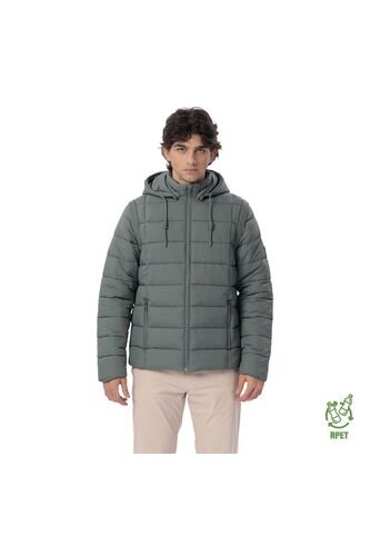 Chaqueta Acolchada 2 En 1 Para Hombre Atlantida Verde Totto