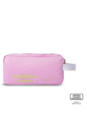 Cartuchera Escolar Grande Para Niña 2 Cuerpos Unicorn Kisses Amarilla