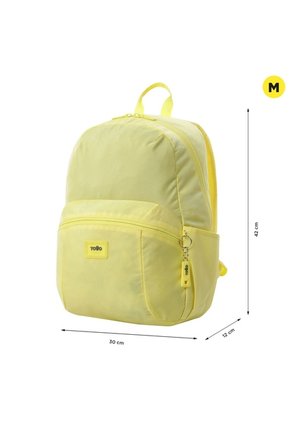 Morral Universitario Porta PC 14" Trik Amarillo Mujer