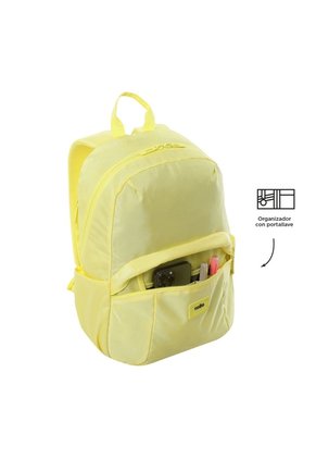 Morral Universitario Porta PC 14" Trik Amarillo Mujer