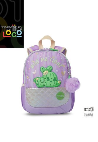 Morral Para Niña Kacty Pequeño Morado Totto