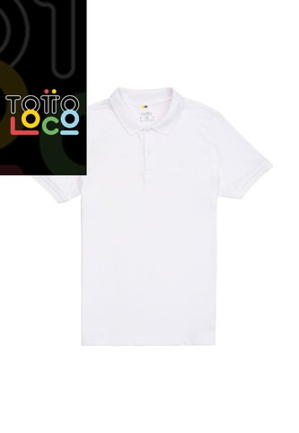 Camisa Polo Spencer Blanca Hombre Totto