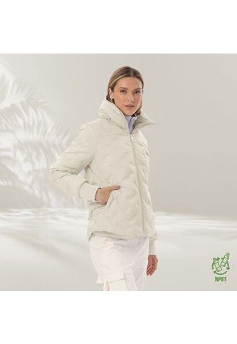 Chaqueta Acolchada Para Mujer Bab Blanco Hueso Totto