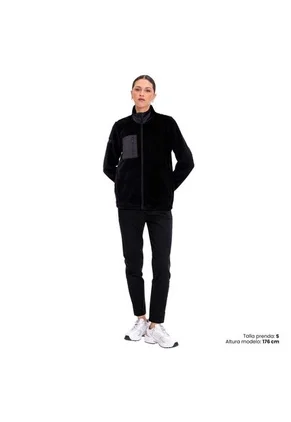 Buzo Para Mujer Botero Negro