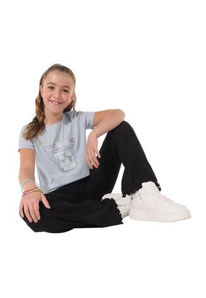 Camiseta Para Niña Proyect Gris