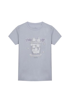Camiseta Para Niña Proyect Gris