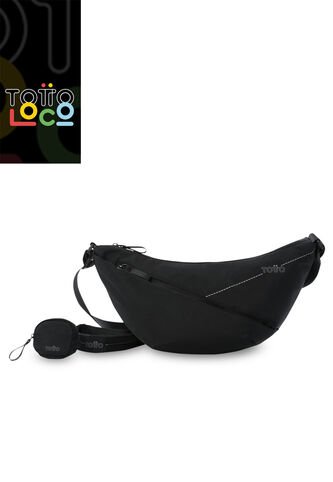 Bolso Para Mujer Suzuka Tipo Crossbody Pequeño Negro Totto