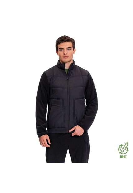 Chaqueta Acolchada Para Hombre Jetty Negra