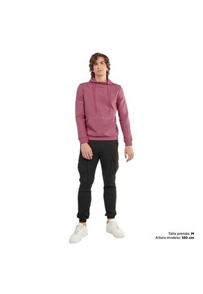 Buzo Hombre Guio Casual Rosado