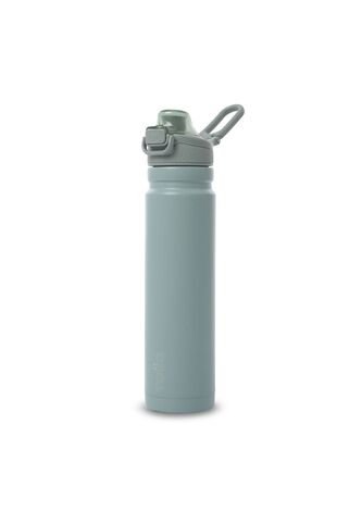 Termo Para Agua Con Tapa Intercambiable Flux 750 Ml Verde Totto