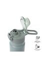 Termo Para Agua Con Tapa Intercambiable Flux 750 Ml Verde de Totto