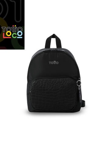 Morral Pequeño Para Mujer Baltra Negro Totto