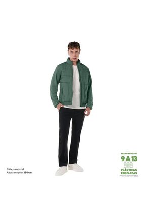 Chaqueta Acolchada Para Hombre Jetty Verde