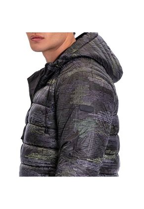 Chaqueta Acolchada Para Hombre Poma Negra