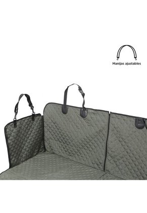 Protector De Carro Para Mascotas Silla Trasera Ride Verde