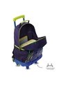 Maleta Para Niño Con Ruedas Dino Rock Grande Azul de Totto