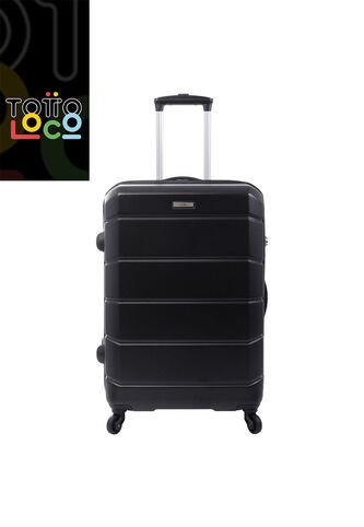 Maleta Viaje Mediana 360 Rayatta Negra Totto