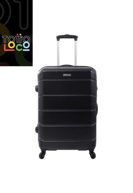 Maleta Viaje Mediana 360 Rayatta Negra