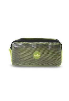 Cartuchera Escolar Mediana Para Niño Mesh Black Negra