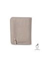 Billetera Mujer Texture Pequeña Con RFID Blocker Beige de Totto