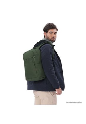 Morral Universitario Flint Verde Hombre