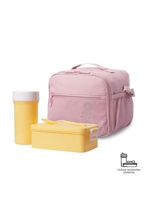 Lonchera Térmica Dragonar Nilo Mediana Rosada