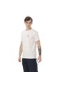 Camiseta Estampada Para Hombre Primen Manga Corta Blanca de Totto